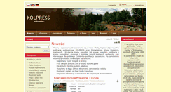 Desktop Screenshot of kolpress.pl